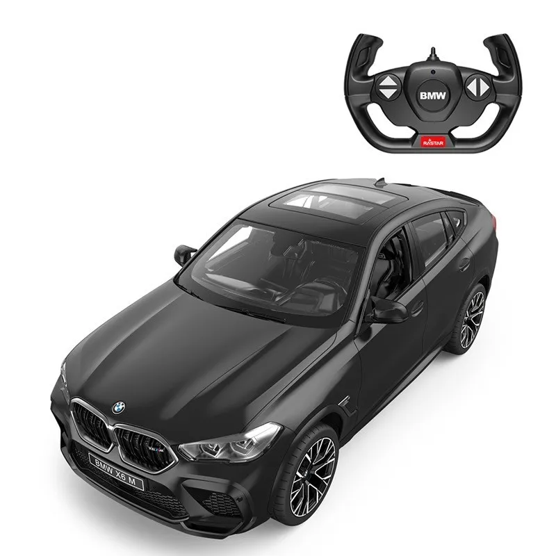Samochód Zdalnie Sterowany BMW X6 m Skala 1:14 Od 6 Lat TUM-TUM - Czarny
