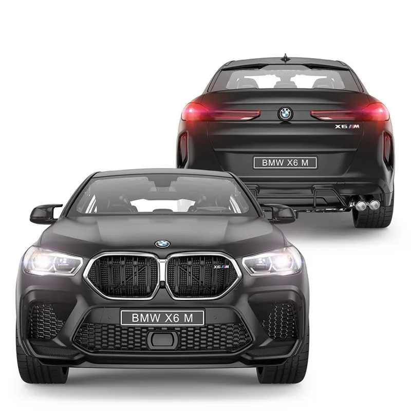 Samochód Zdalnie Sterowany BMW X6 m Skala 1:14 Od 6 Lat TUM-TUM - Czarny