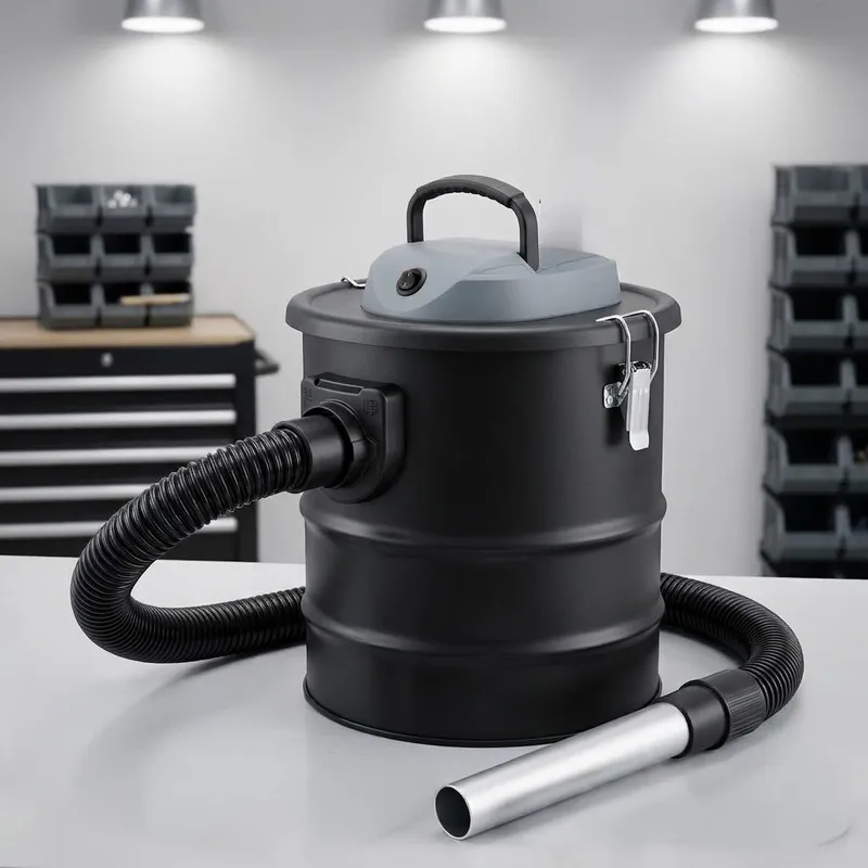 Odkurzacz Kominkowy Przemysłowy Do Popiołu Żaroodporny 15 l 800 W MEBLIVA
