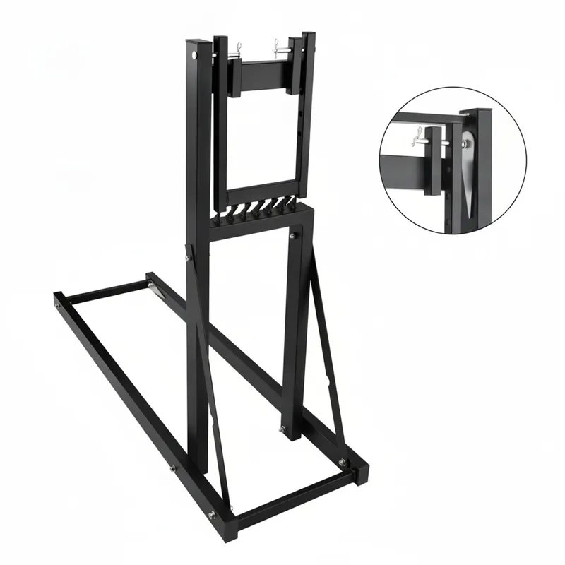 Koziołek Do Cięcia Drewna Stalowy 112 x 40 cm Nośność 100 kg MEBLIVA