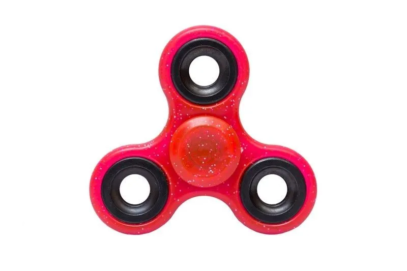Fidget Spinner Brokatowy Z Metalowymi Łożyskami TUM-TUM Różne Kolory