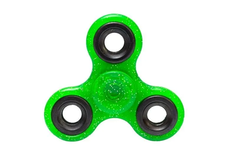 Fidget Spinner Brokatowy Z Metalowymi Łożyskami TUM-TUM Różne Kolory