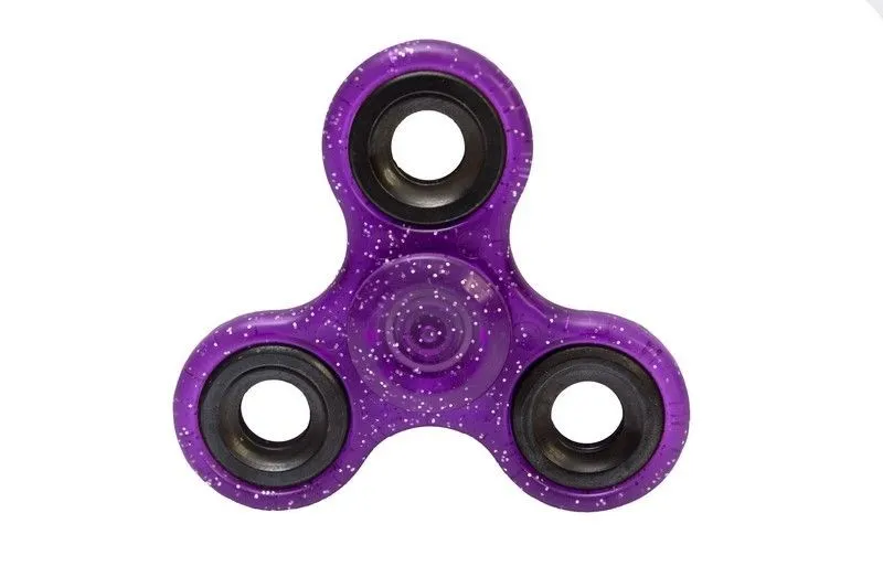Fidget Spinner Brokatowy Z Metalowymi Łożyskami TUM-TUM Różne Kolory