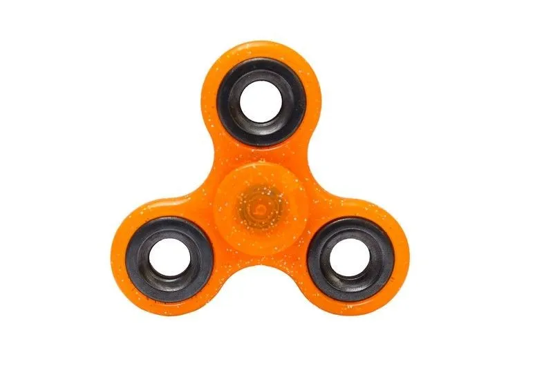 Fidget Spinner Brokatowy Z Metalowymi Łożyskami TUM-TUM Różne Kolory