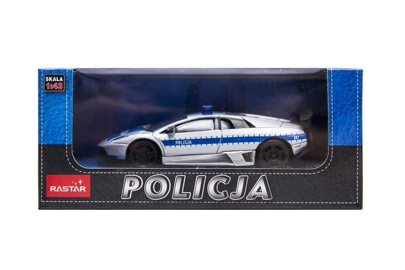 Model Samochodu Metalowy Policja TUM-TUM LAMBORGHINI Murcielago Lp 1:43