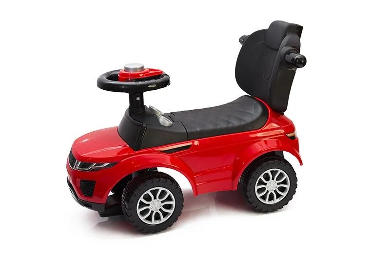 Jeździk Odpychacz 2w1 Z Klaksonem TUM-TUM Auto Dla Malucha - Czerwony