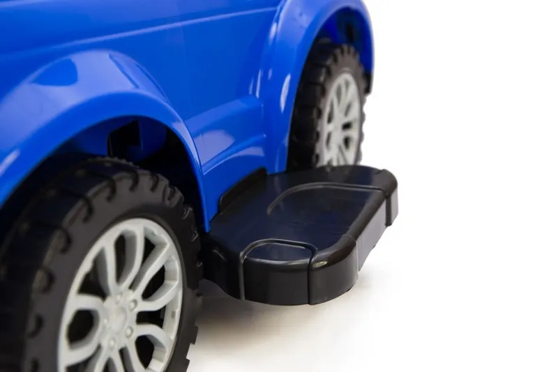 Jeździk Odpychacz 2w1 Z Klaksonem TUM-TUM Auto Dla Malucha - Niebieski