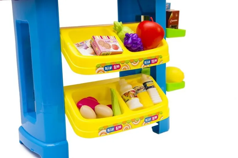 Domowy Supermarket Zabawkowy Dla Dzieci Z Kasą Skanerem I Wagą TUM-TUM