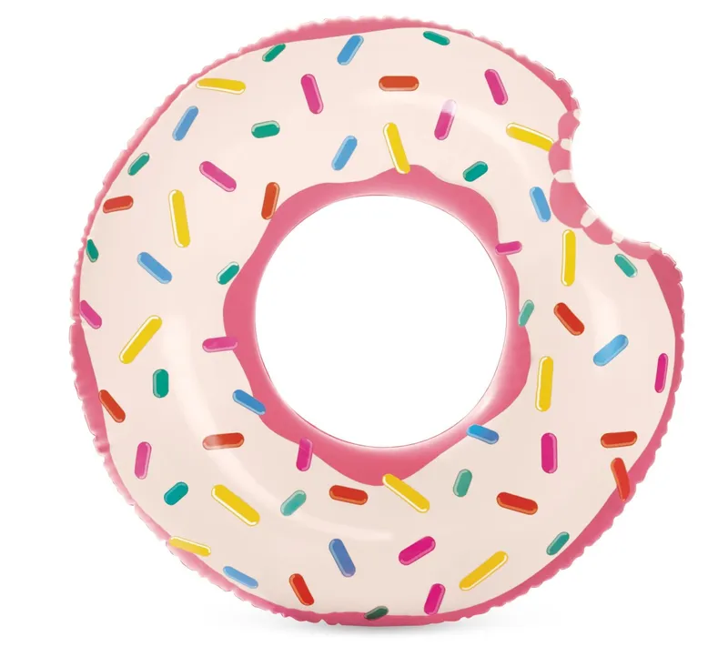 Koło Do Pływania Dmuchane Cukierkowy Donut INTEX 56265 94 x 23 cm