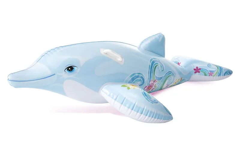 Zabawka Dmuchana Do Pływania Delfin Z Uchwytami INTEX 58535 175 x 66 cm