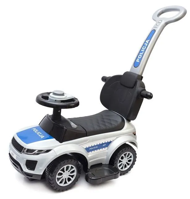Jeździk Policyjny Z Klaksonem I Prowadnikiem TUM-TUM Auto Dla Malucha