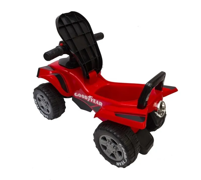 Jeździk Quad Odpychacz Chodzik Z Klaksonem TUM-TUM Auto - Czerwony