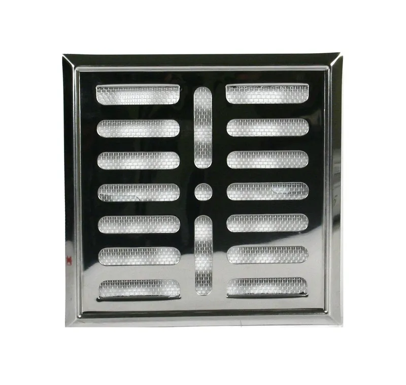 Kratka Metalowa Z Szyldem Nierdzewnym 14*14CM I Siatką