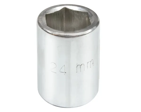 Nasadka Krótka 6-KĄTNA Chromowana 3/4'' 38mm VOREL