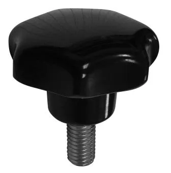 Uchwyt Bakelitowy Z Trzpieniem M8*20MM DIN6336L - Czarny