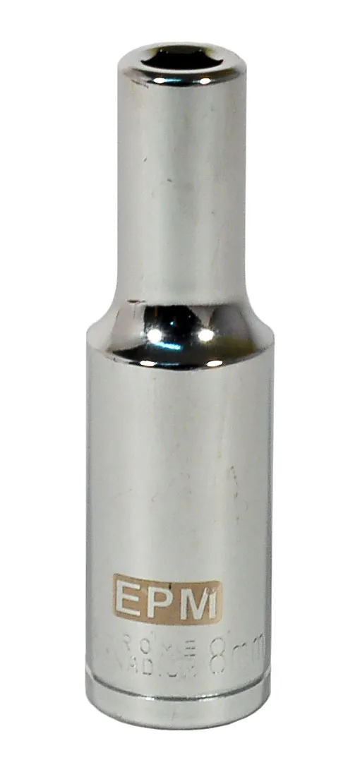 Nasadka Długa 1/2'' 6-KĄTNA Chromowana 9mm EPM