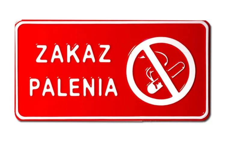 Tablica 15*29CM Zakaz Palenia
