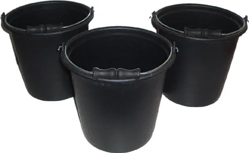 Wiadro Budowlane Plastikowe Z Rączką 20 Litrów