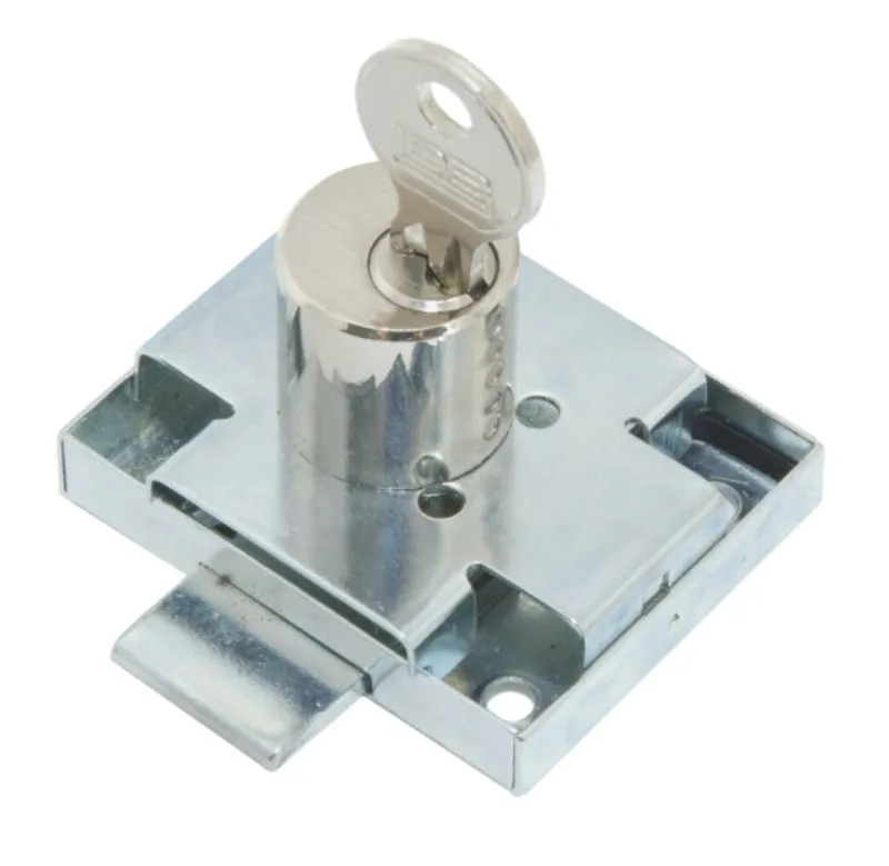 Zamek Meblowy ZMB-1 Niklowany LOB