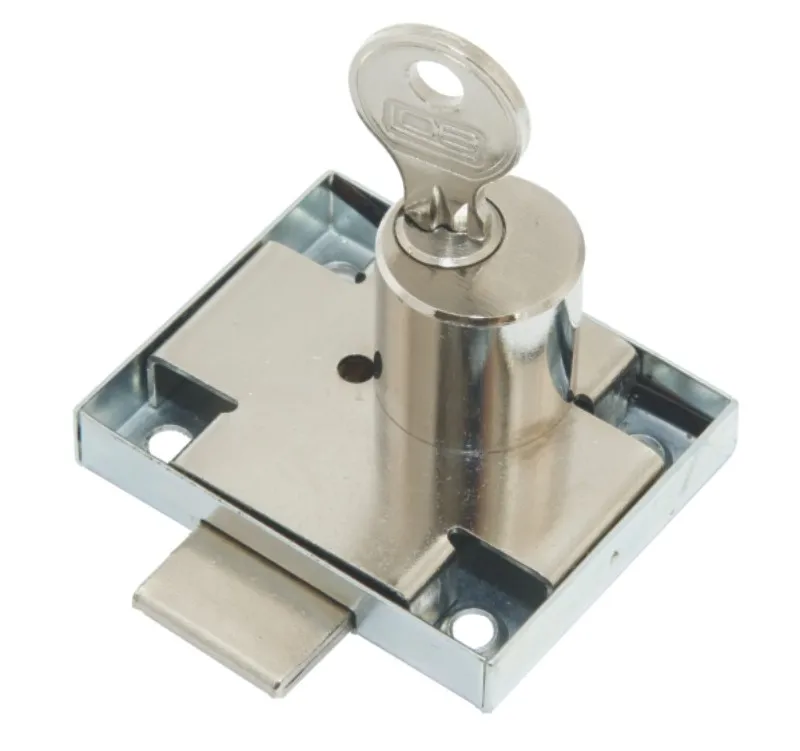 Zamek Meblowy ZMB-2 Niklowany Lewy LOB