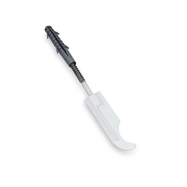 Hak Do Mocowania Grzejnika Prosty 2mm L-100 - Biały