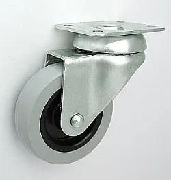 Koło Meblowe Tworzywo+guma 60mm Obudowa Skrętna M62T