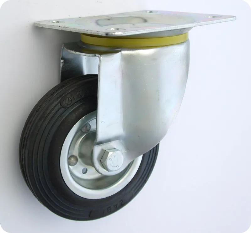Koło Metal-Guma 125mm Obudowa Skrętna 22