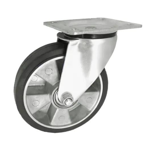 Koło Aluminium-Guma 180mm, Obudowa Skrętna A52G