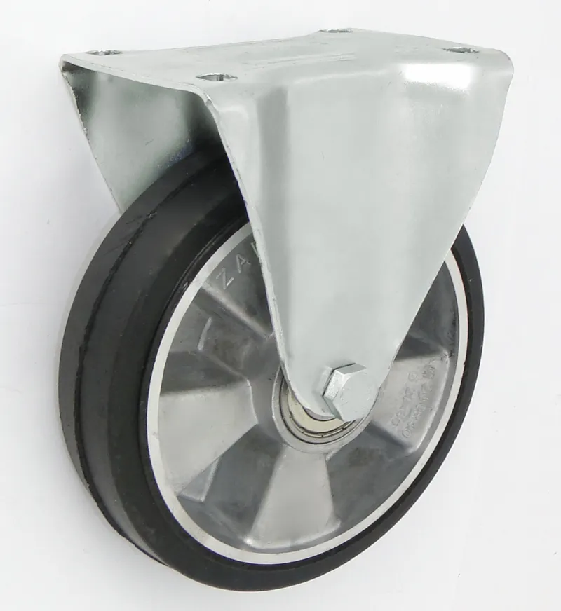 Koło Aluminium+guma 180mm Obudowa Stała A53G