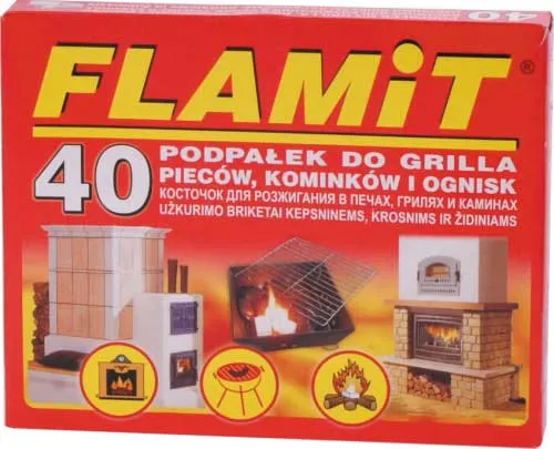 Rozpałka 40 Kostek - Biała