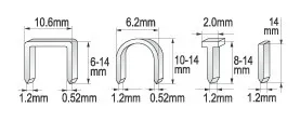 Zszywacz Tapicerski 6-14MM YATO
