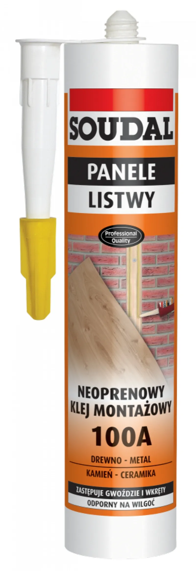 Klej Montażowy Neoprenowy 100A 280ml SOUDAL