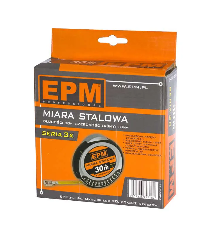 Miara Stalowa 30m 3:1 EPM