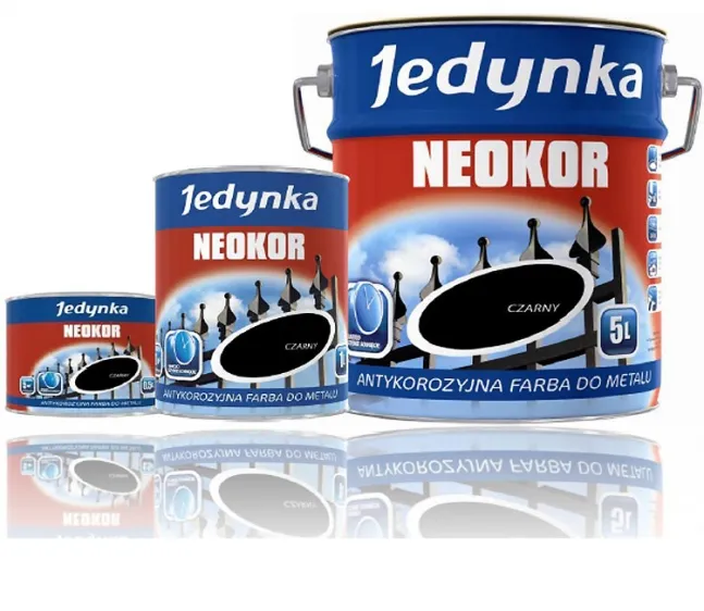 Antykorozyjna Farba Podkładowa Neokor 0.5l JEDYNKA - Czarny