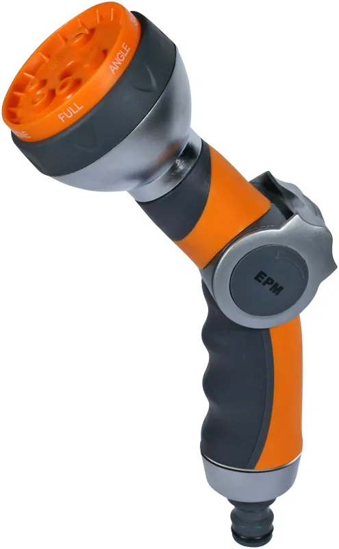 Zraszacz Pistoletowy Regulowany 7-FUNKCYJMY Soft Silver EPM