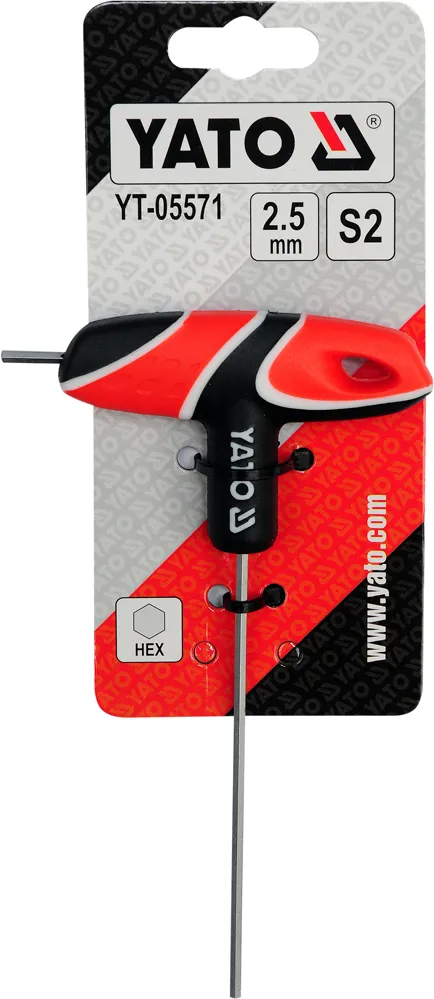 Klucz Trzpieniowy HEX Z Rękojeścią 5mm YATO
