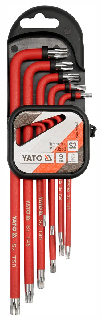 Zestaw Kluczy Torx 9 Sztuk YATO