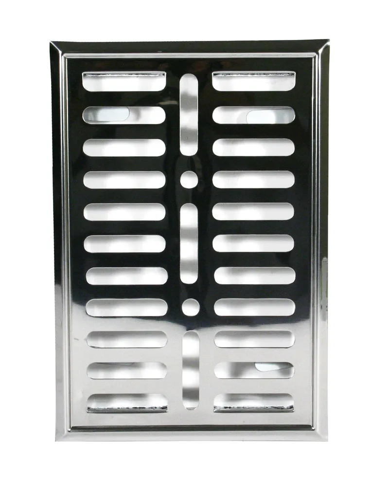 Kratka Metalowa Z Szyldem Nierdzewnym 14*21CM