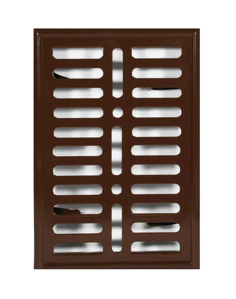 Kratka Metalowa Malowana 14*21CM - Brązowa