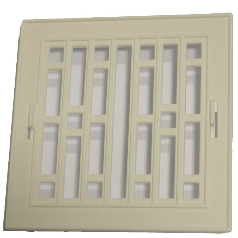 Kratka Plastikowa Z Ramką Metalową 14*14CM - Biała