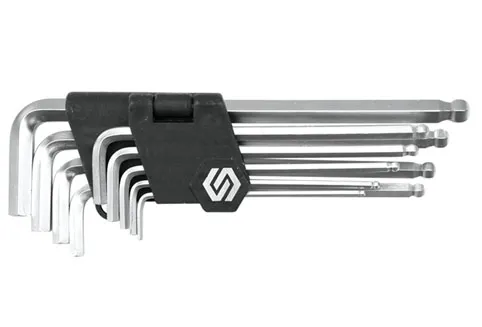 Klucze Imbusowe 9 Sztuk 2-10MM VOREL