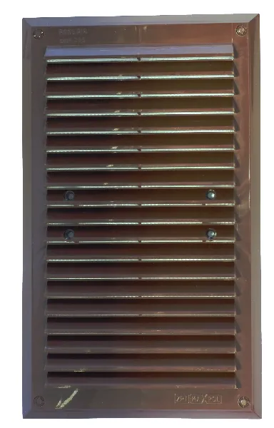 Kratka Wentylacyjna Z Siatką 175*295MM - Brązowa