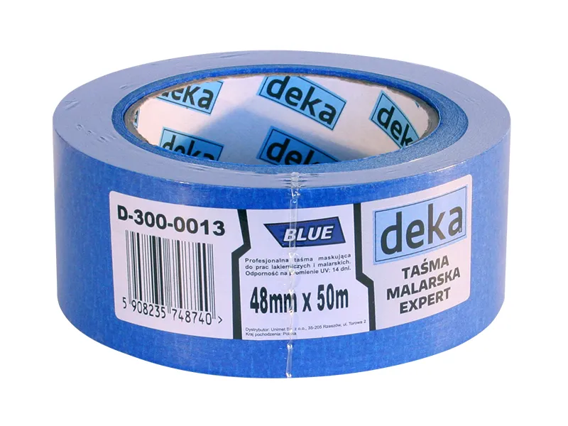 Taśma Malarska Expert Blue 48MM*50M DEKA