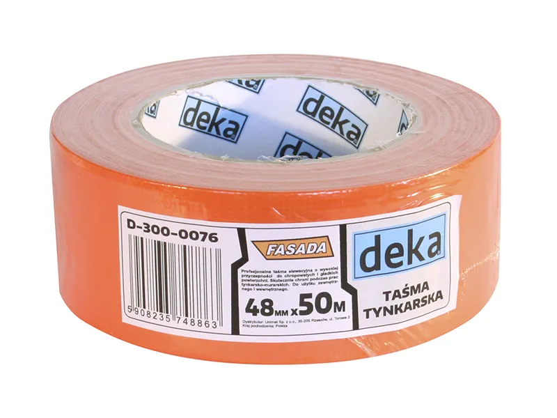 Taśma Tynkarska Fasada 38MM*20M DEKA - Pomarańczowa