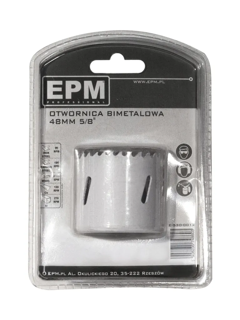 Otwornica Bi-Metalowa 48mm Uchwyt 5/8'' EPM