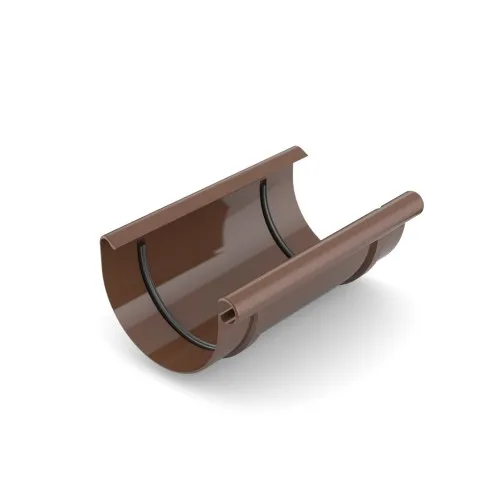 Złączka Rynnowa 125mm Brąz BRYZA
