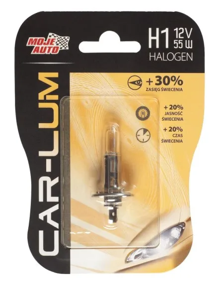 Żarówka Halogenowa 12V 55W H1 MOJE AUTO VIRAGE