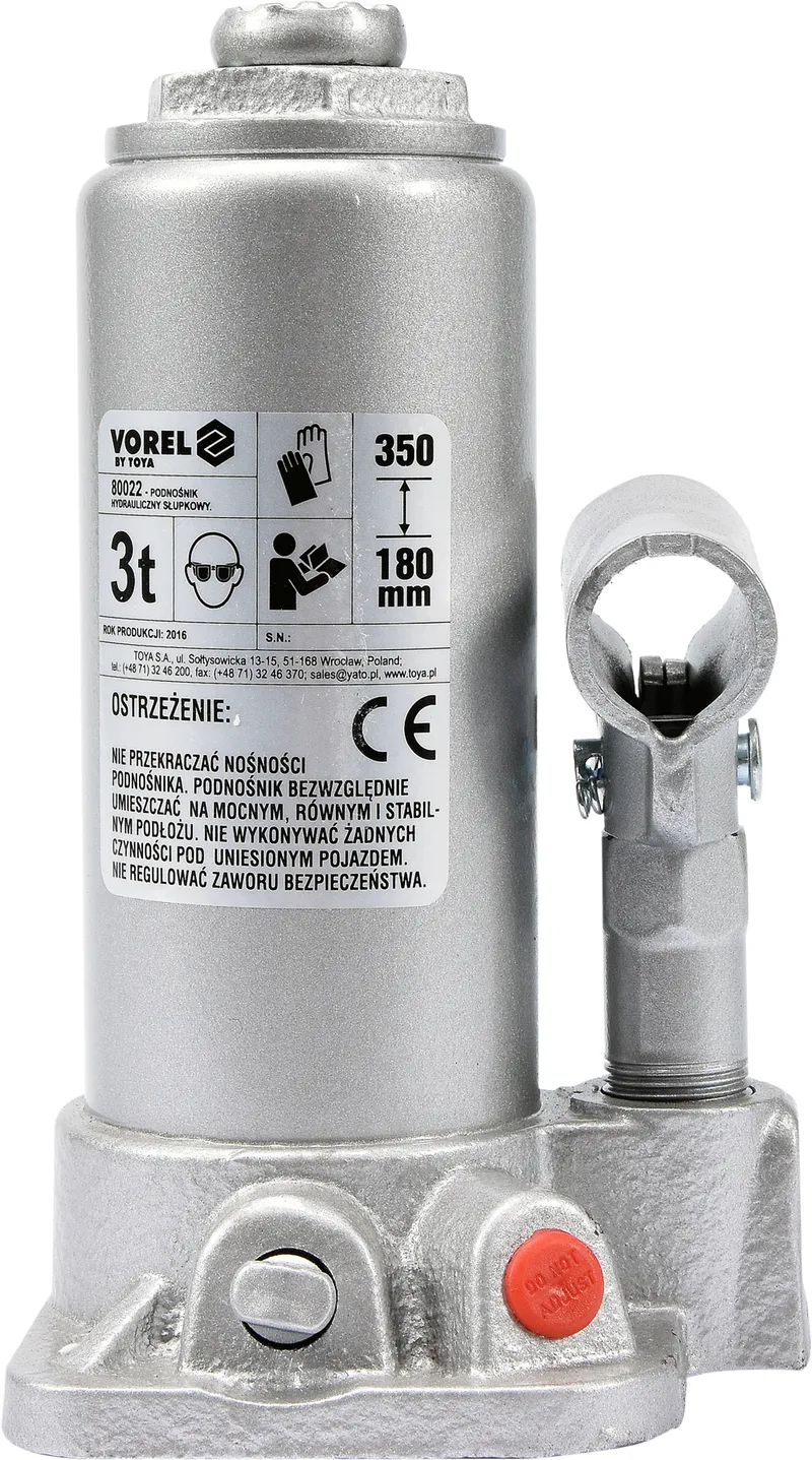 Podnośnik Hydrauliczny Słupkowy 3T VOREL