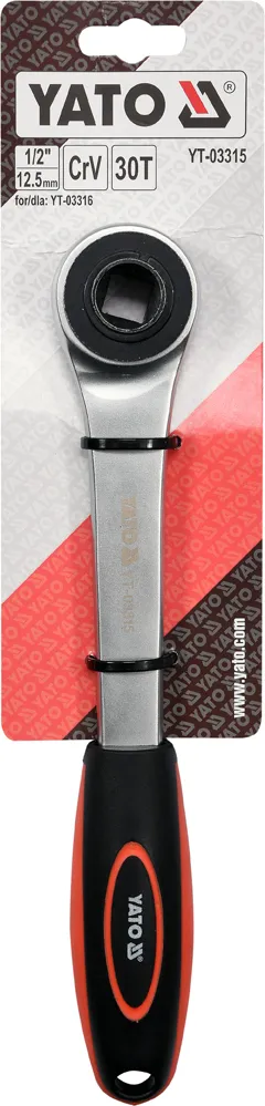Grzechotka 1/2'' Wewnętrzna Z Otworem YATO