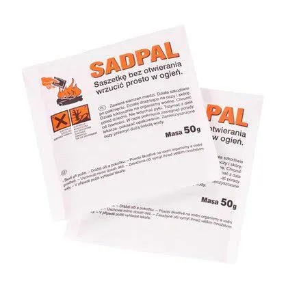 Katalizator Do Spalania Sadzy Sadpal 50g Saszetka